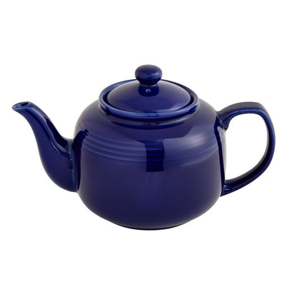 Prill Teapot w/ Infuser: 6 cup, Cobalt