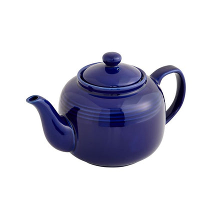 Prill Teapot w/ Infuser: 6 cup, Cobalt