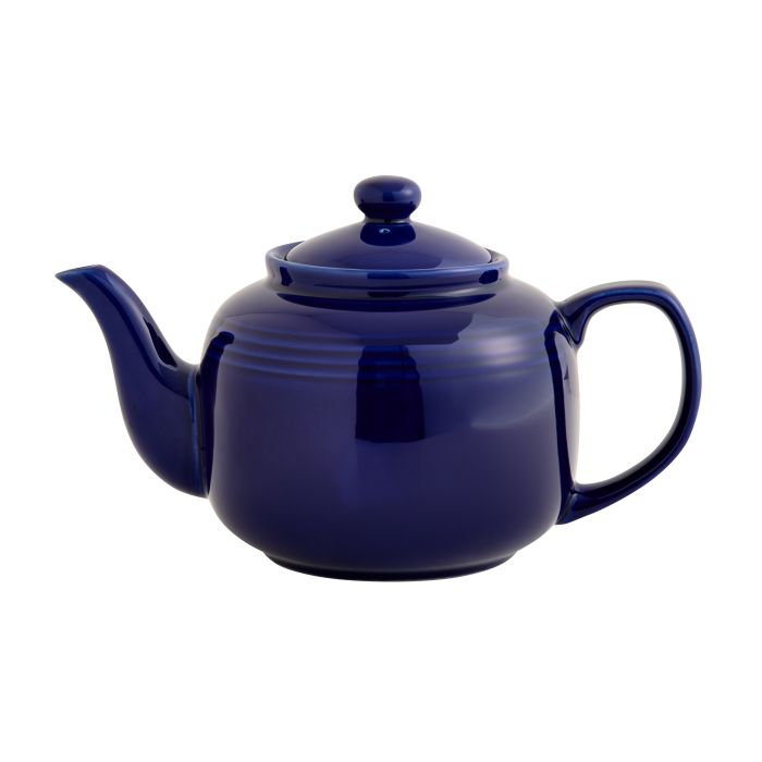 Prill Teapot w/ Infuser: 6 cup, Cobalt