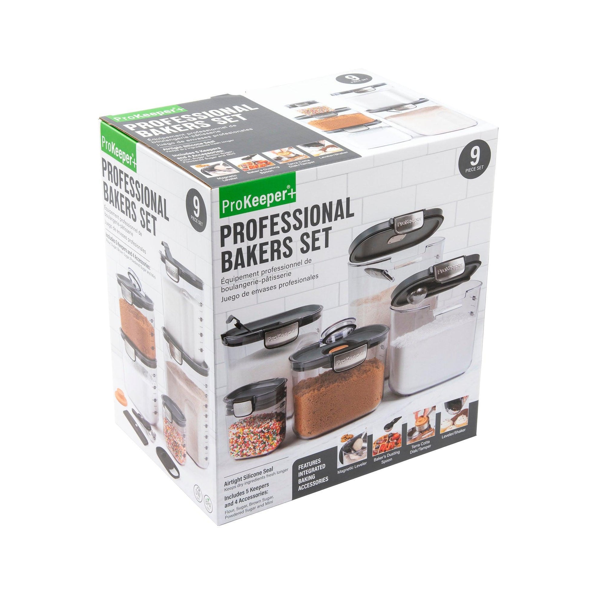 Progressive Intl. ProKeeper+: Bakers Storage Set (9 Piece)