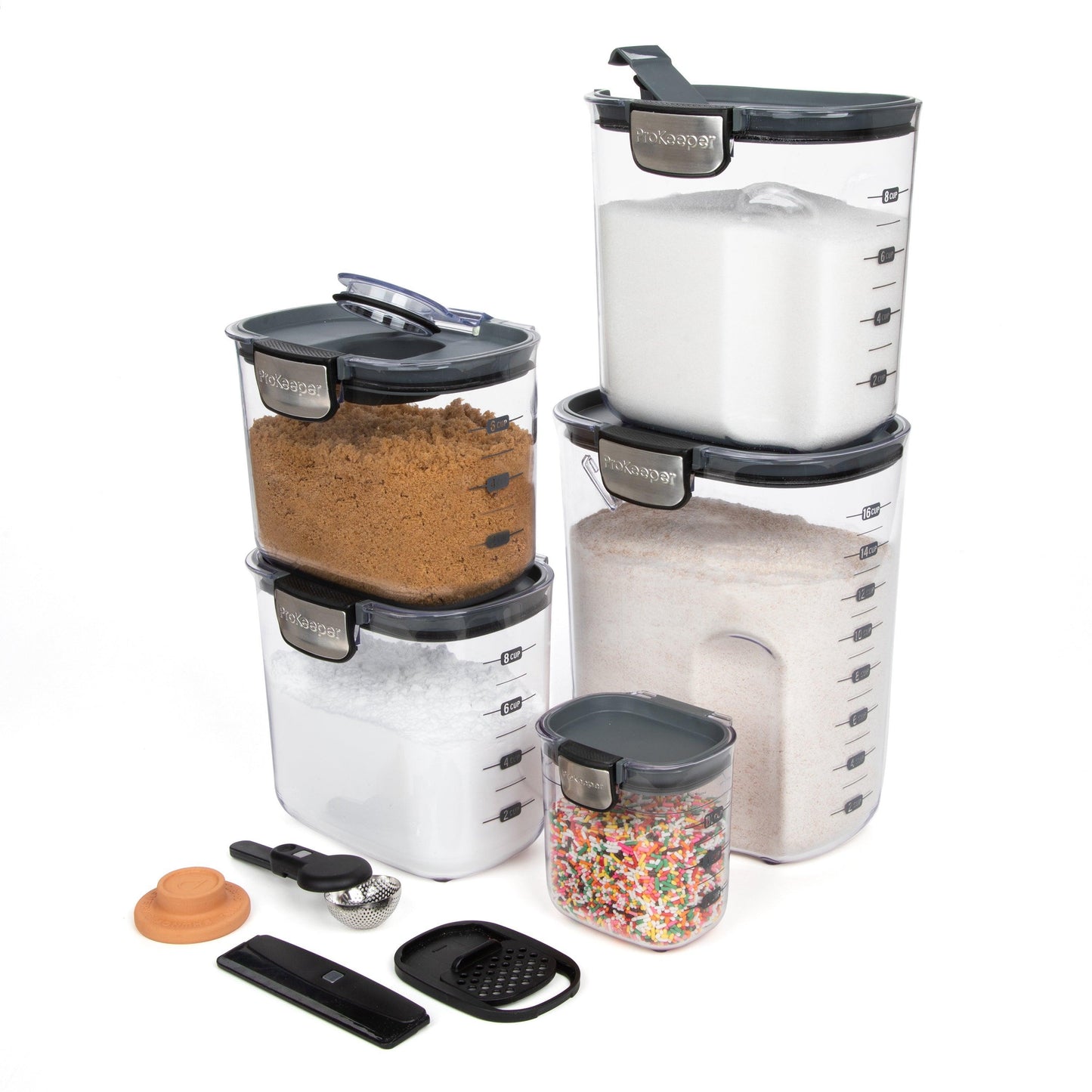 Progressive Intl. ProKeeper+: Bakers Storage Set (9 Piece)