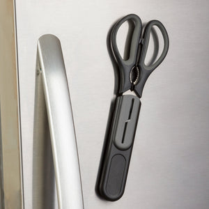 Progressive Intl. Magnetic Kitchen Scissors with Sharpener