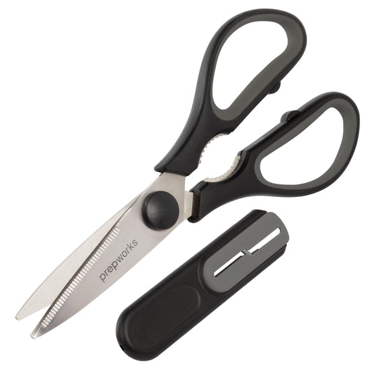 Progressive Intl. Magnetic Kitchen Scissors with Sharpener