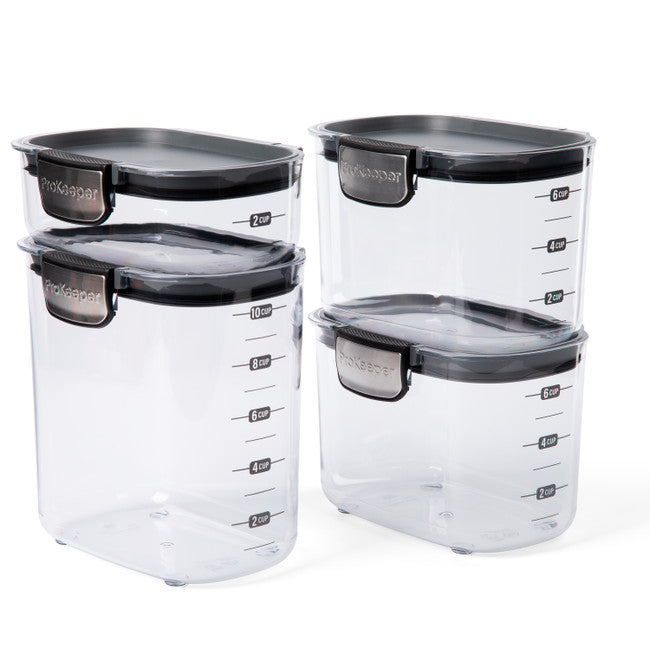 Progressive Intl. ProKeeper+: Pantry Set (4 Piece)