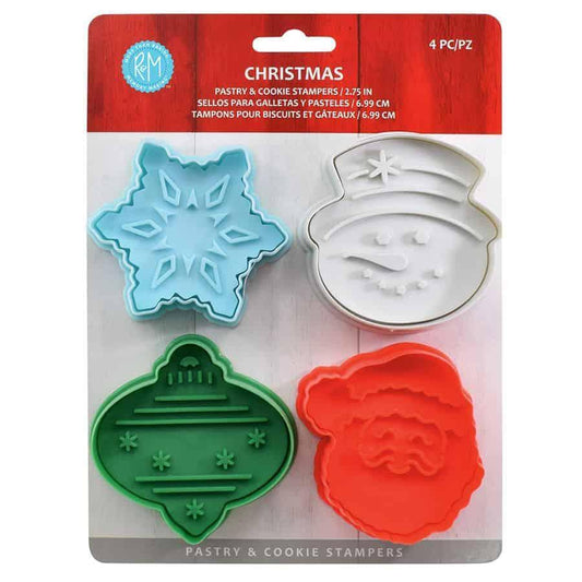 R&M Pastry Stamper Set: Christmas, Large