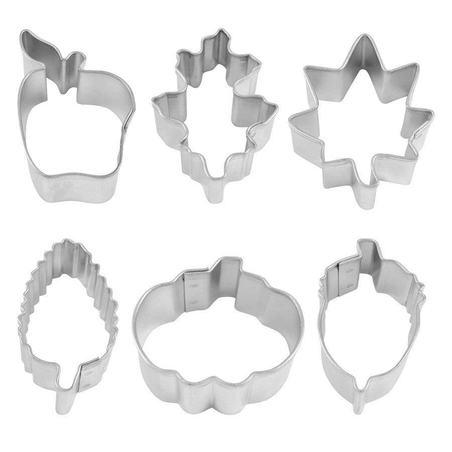 R&M Mini Cookie Cutters (Set of 6): Leaf