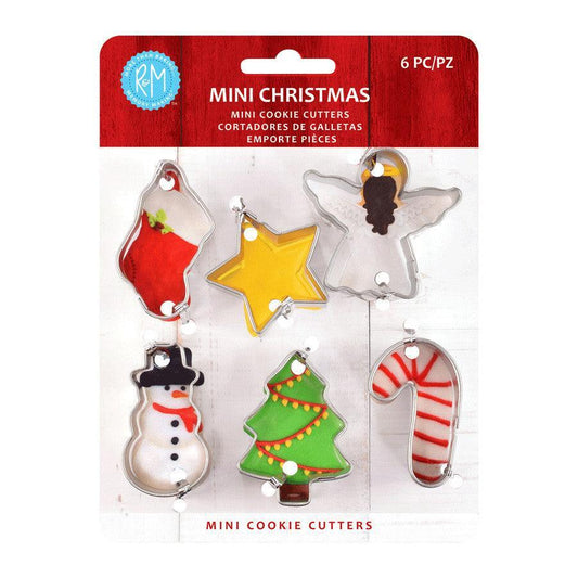 R&M Mini Cookie Cutters (Set of 6): Christmas