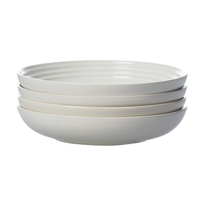 Le Creuset Pasta Bowls (Set of 4): White