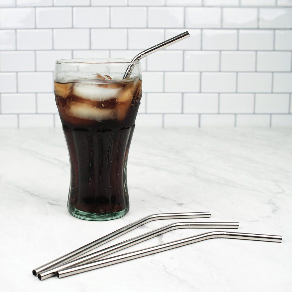 RSVP Stainless Steel Straws: 8.5"