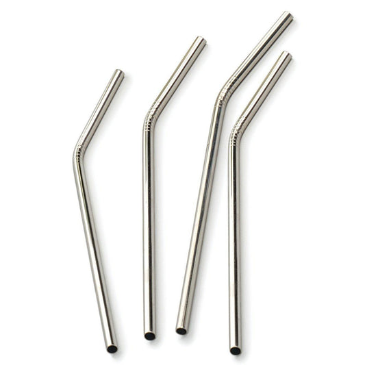 RSVP Stainless Steel Straws: 8.5"