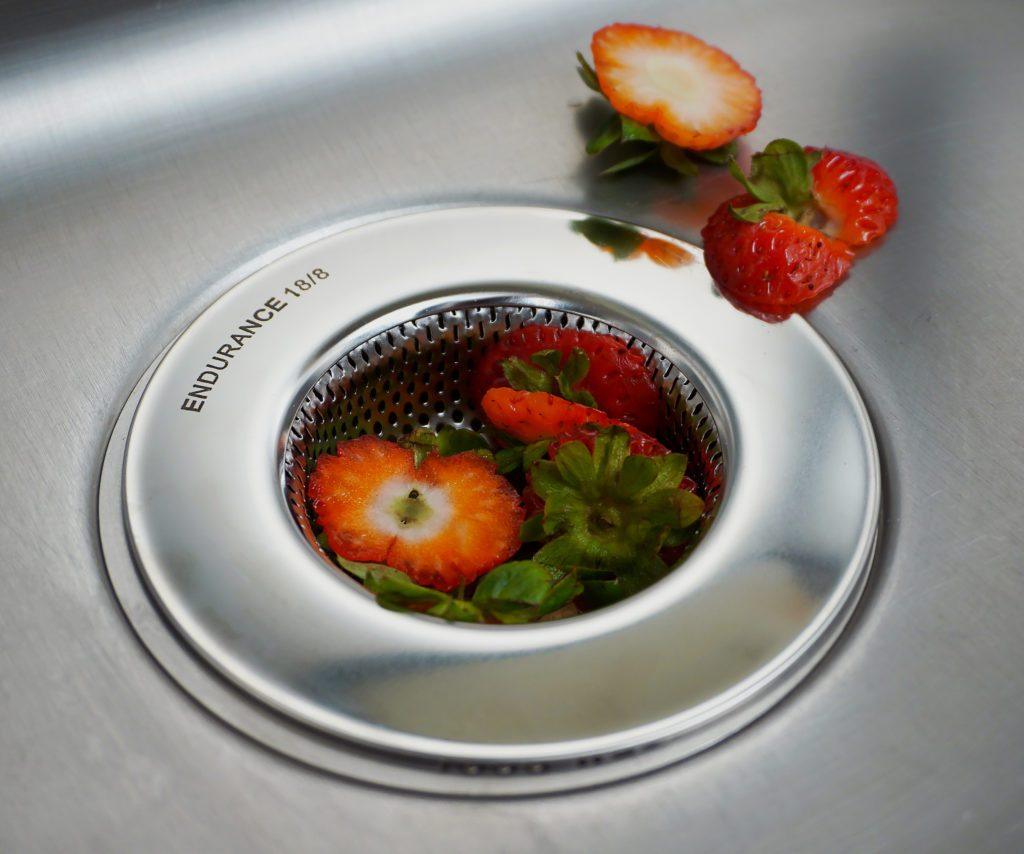 RSVP Sink Strainer: 4", Stainless Steel