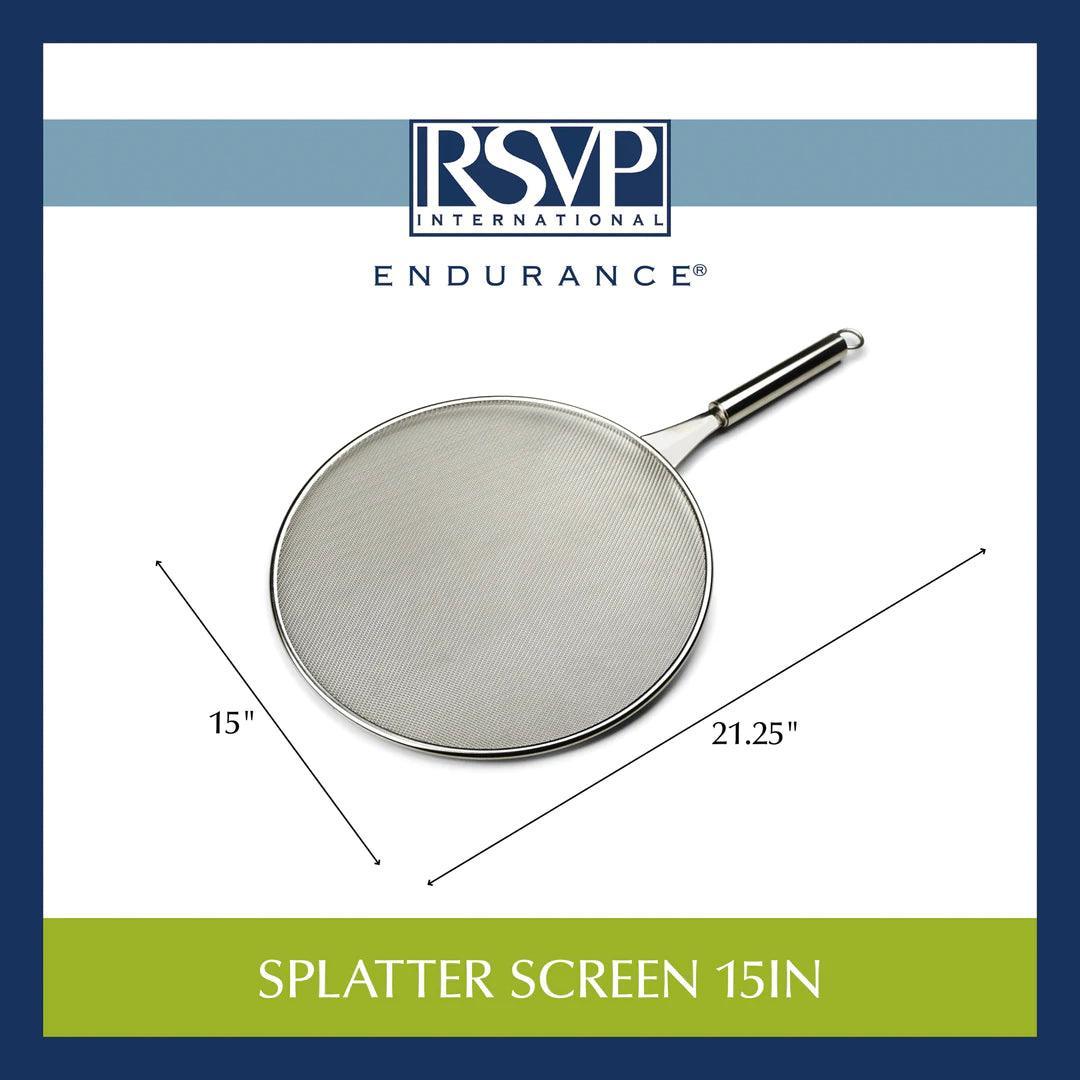 RSVP Splatter Screen: 15"