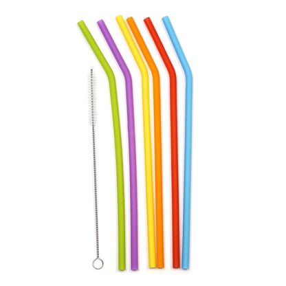 RSVP Straws: Silicone, 10" Drink