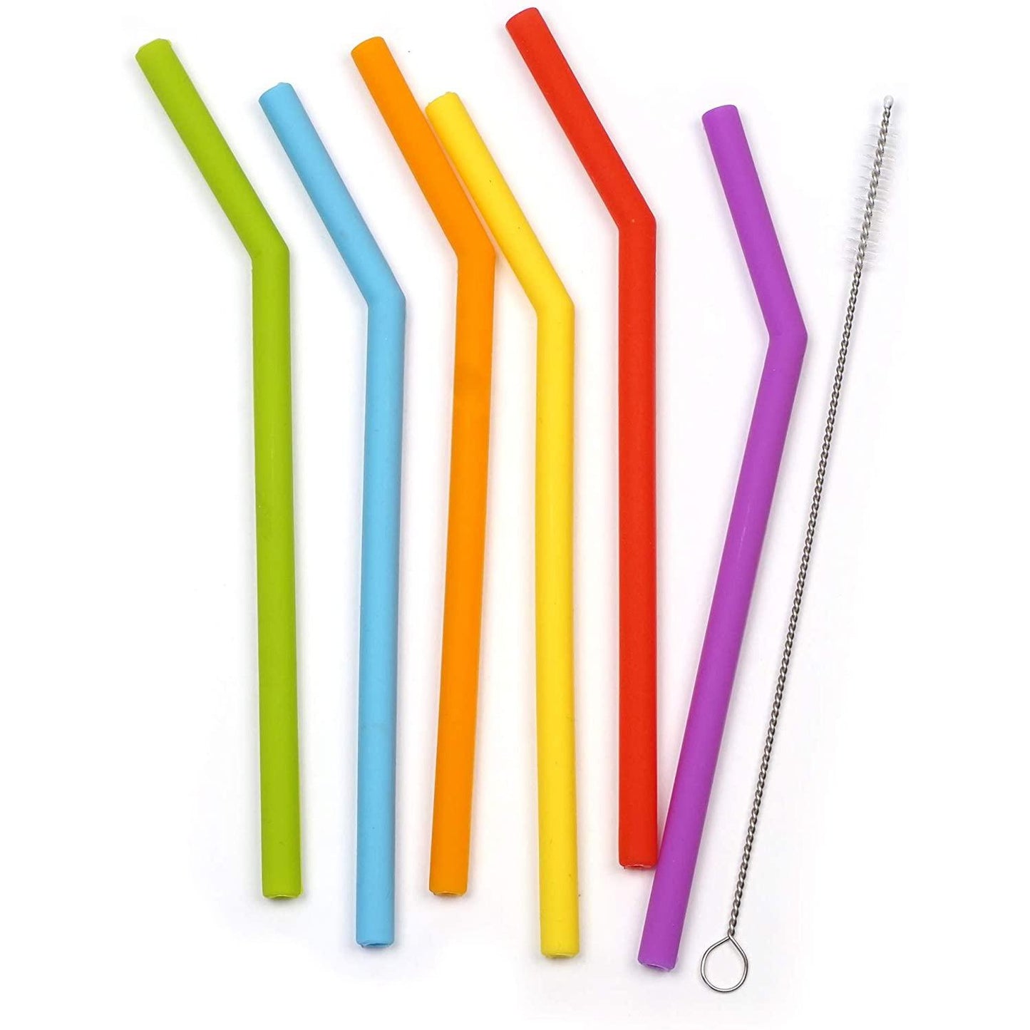 RSVP Silicone Straws: 6.5"