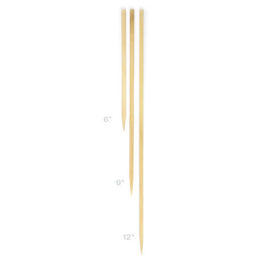 RSVP Flat Bamboo Skewers, 6"