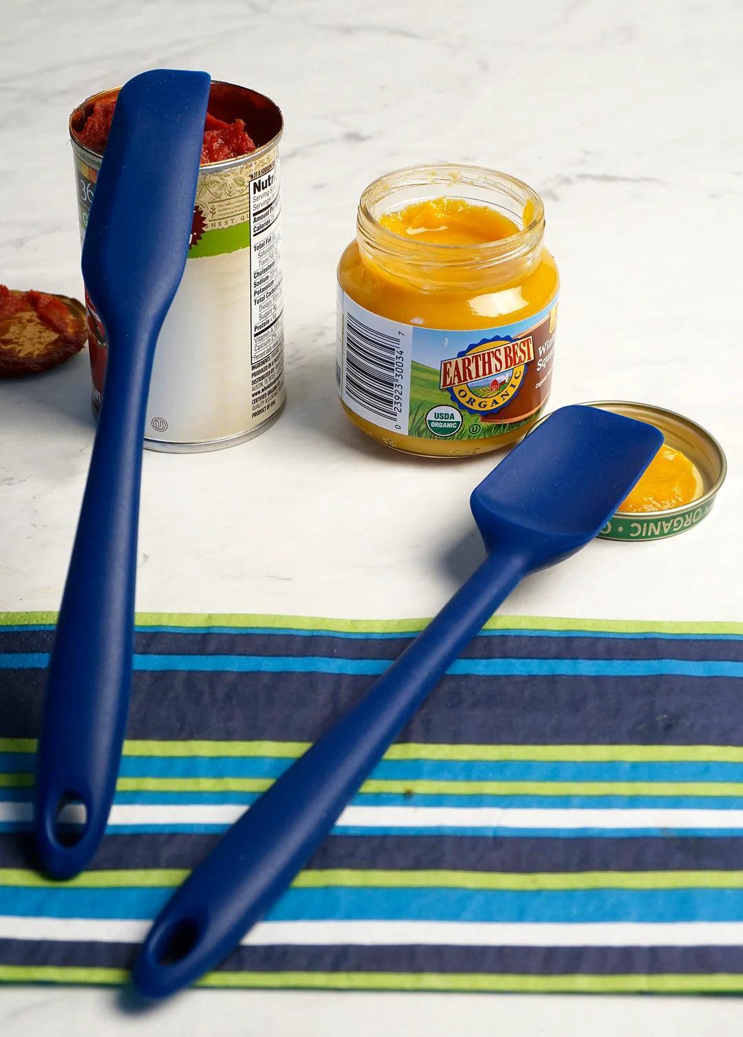 RSVP Mini Silicone Spatulas (Set of 2): Blue