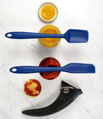 RSVP Mini Silicone Spatulas (Set of 2): Blue