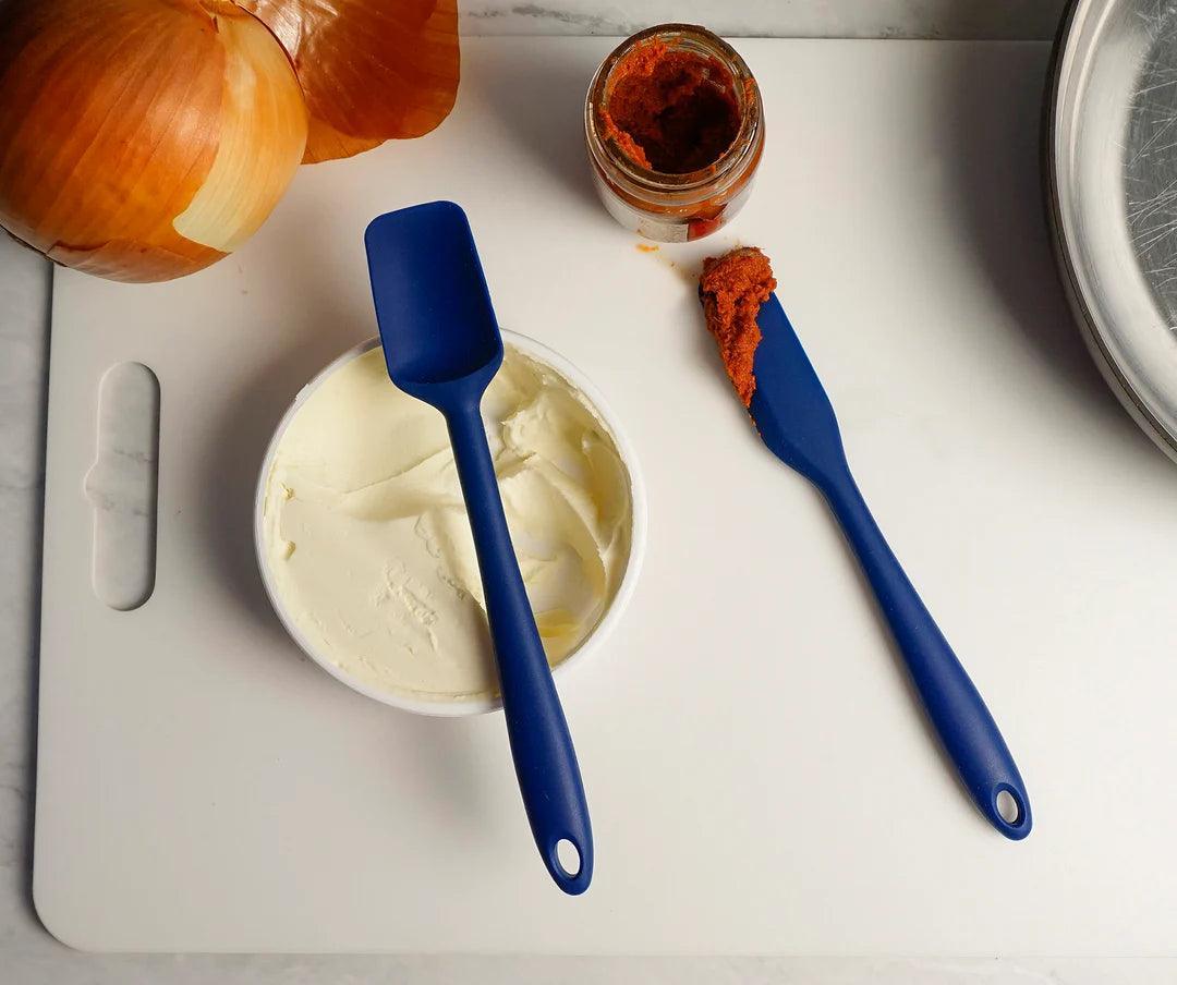 RSVP Mini Silicone Spatulas (Set of 2): Blue