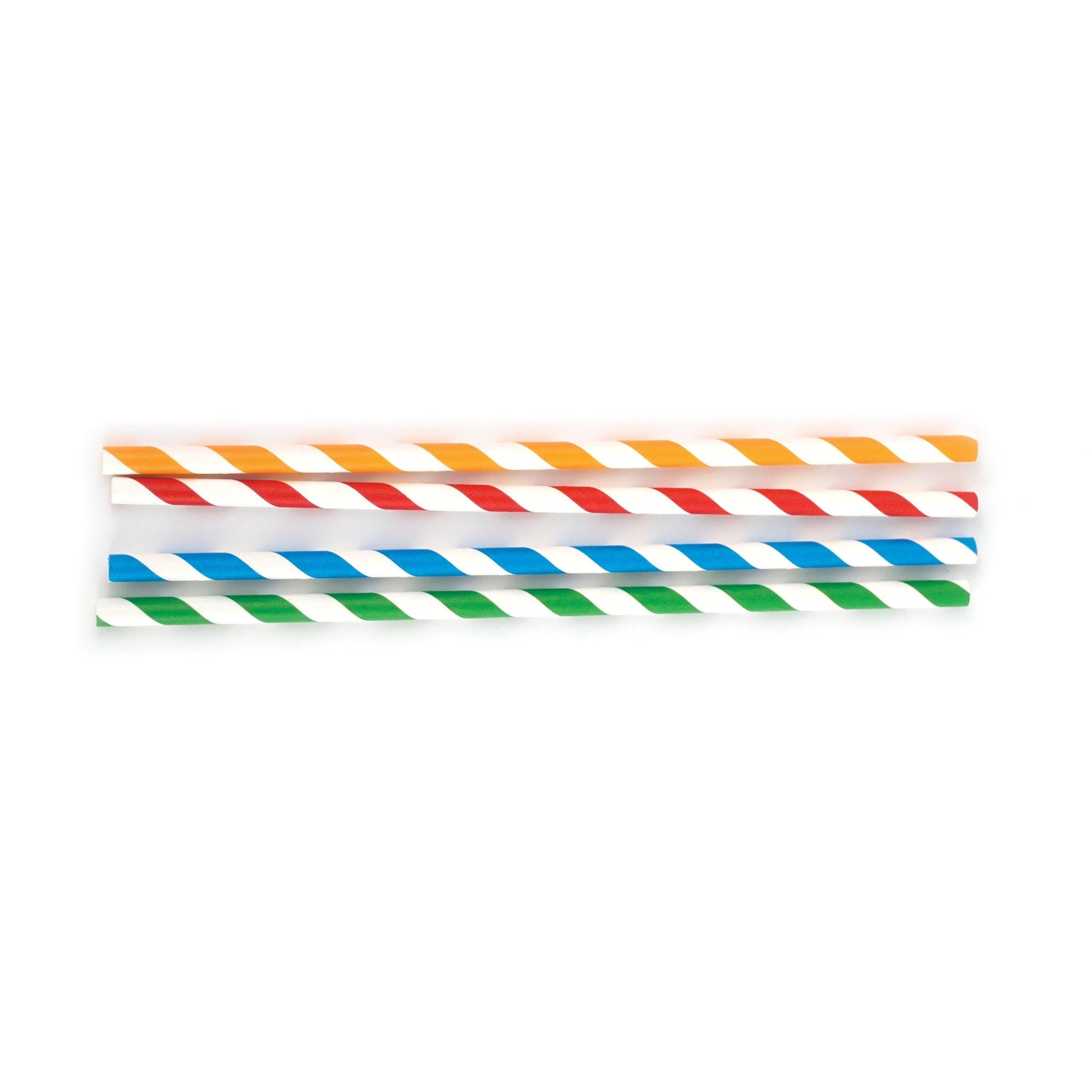 RSVP Paper Straws Striped