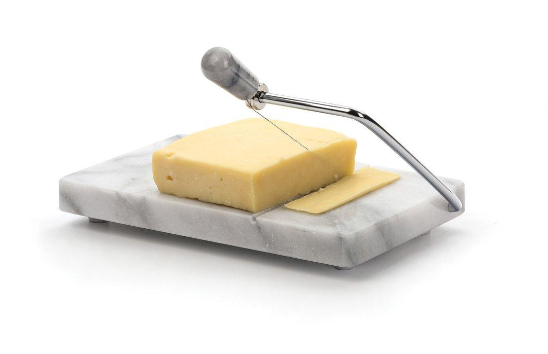 RSVP Marble Cheese Slicer: White