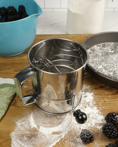 RSVP Flour Sifter - 5 cup, crank