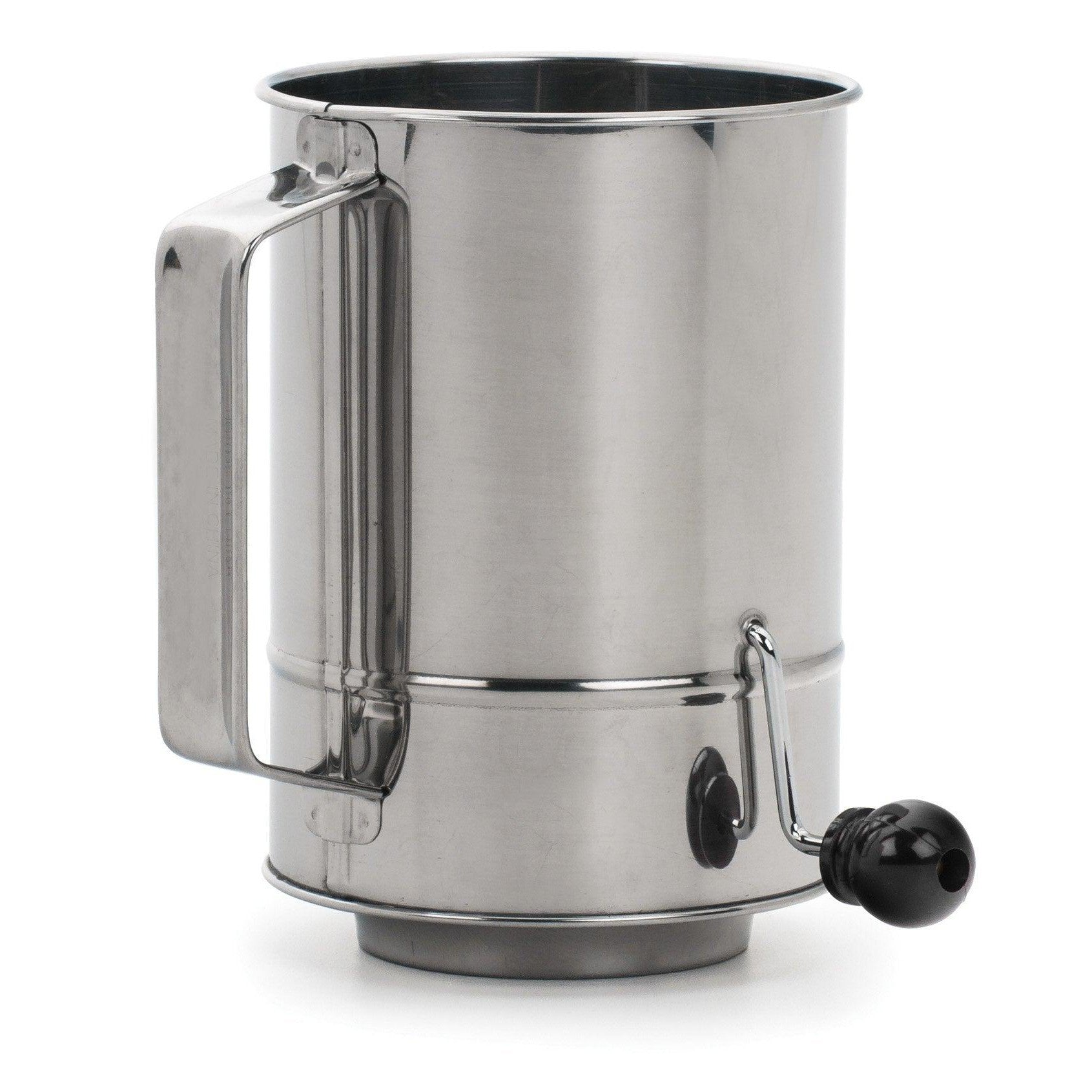 RSVP Flour Sifter - 5 cup, crank