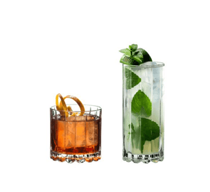 Riedel Drink Specific Glassware Set: 4 Rocks & 4 Highball