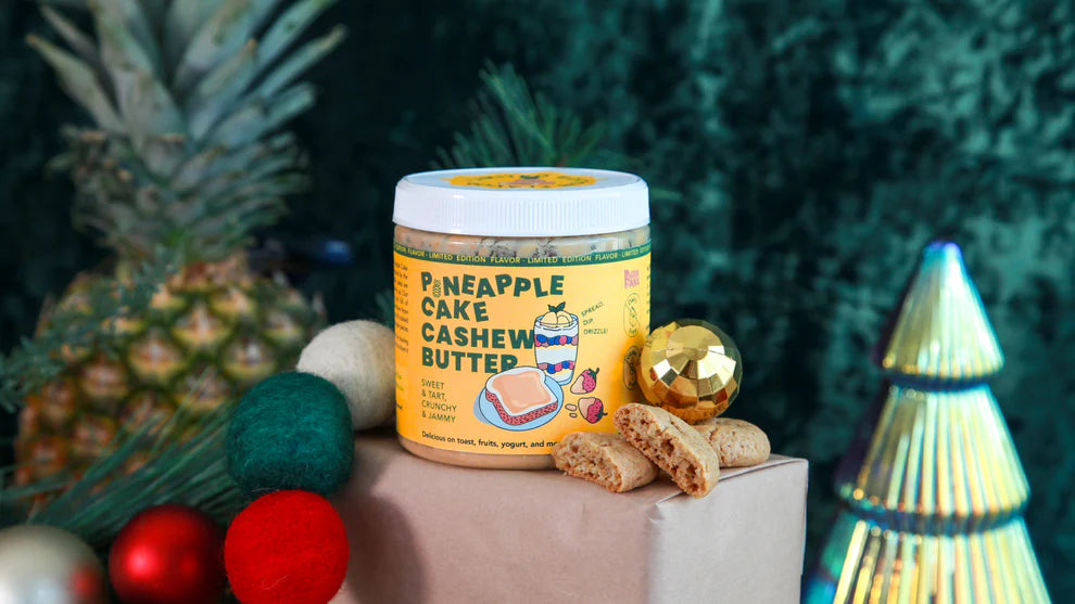 Rooted Fare Pineapple Cake Cashew Butter
