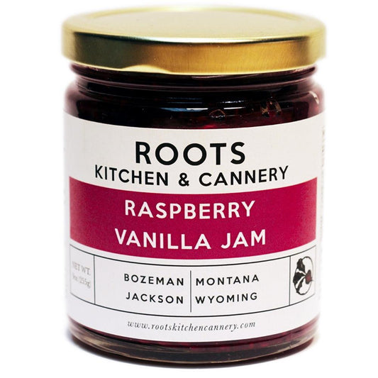 Roots Kitchen & Cannery: Raspberry Vanilla Jam