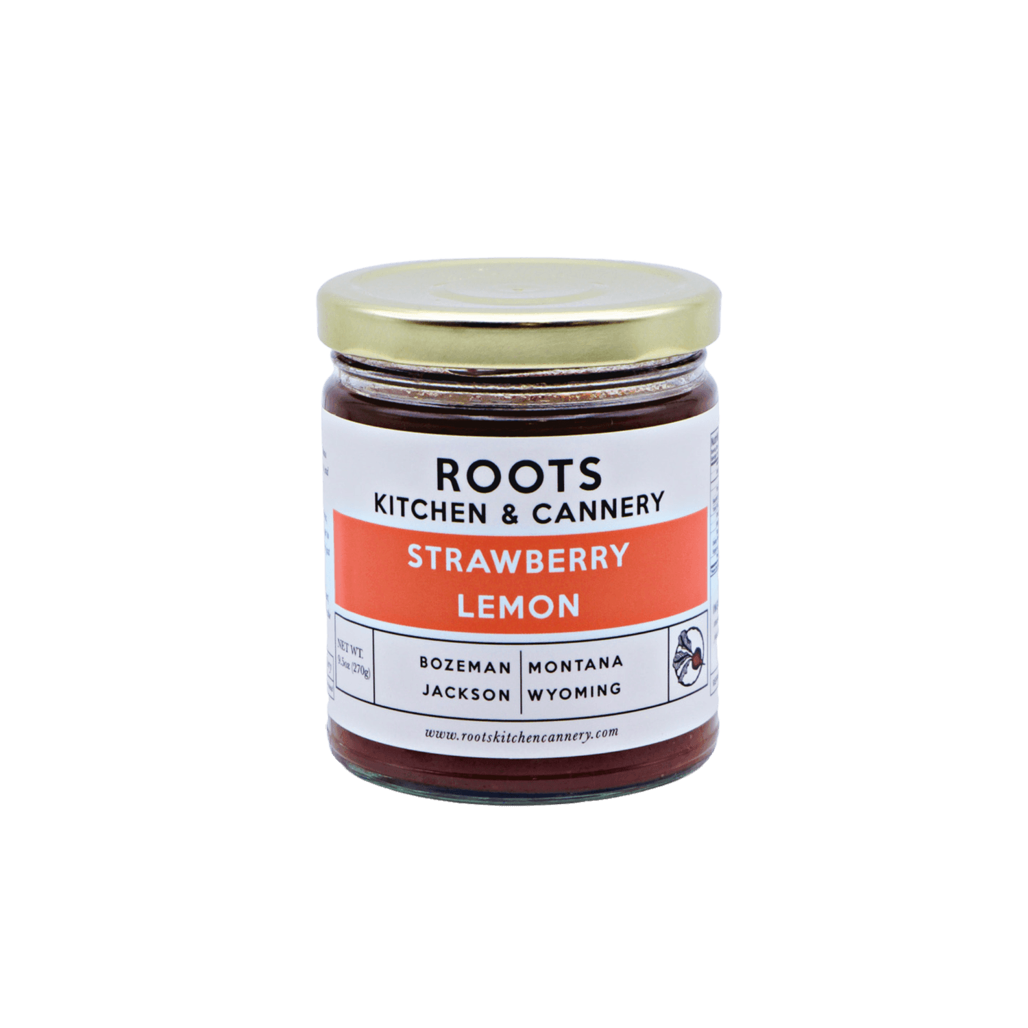 Roots Kitchen & Cannery Strawberry Lemon Jam