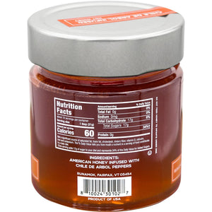 Runamok Chile de Arbol Infused Hot Honey
