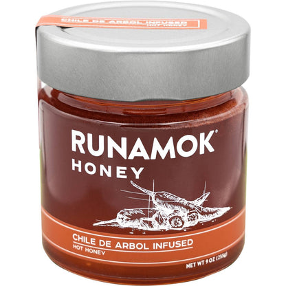 Runamok Chile de Arbol Infused Hot Honey