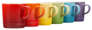 Le Creuset London Mugs (Set of 6): Rainbow