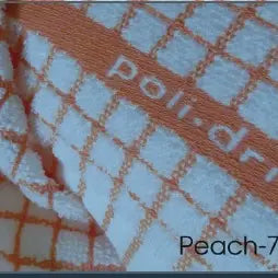 Samuel Lamont Poli-Dri Cotton Tea Towel: Peach