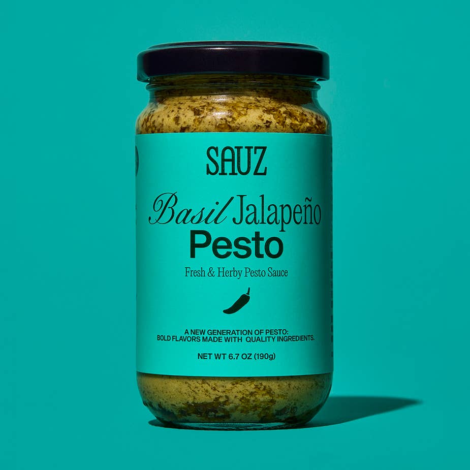Sauz Basil Jalapeno Pesto