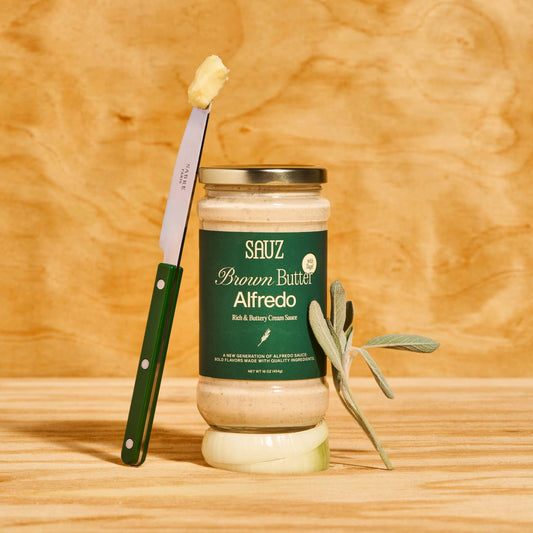 Sauz Brown Butter Alfredo Pasta Sauce 16 oz