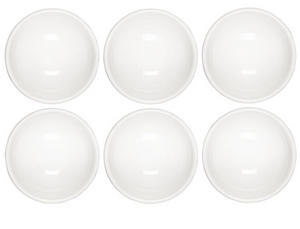 Le Creuset Pinch Bowl Set: White