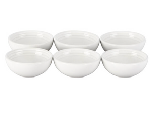 Le Creuset Pinch Bowl Set: White