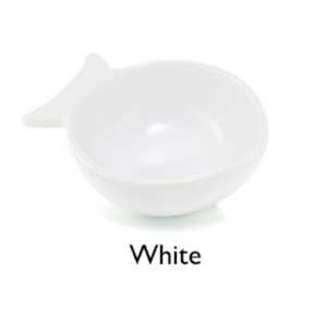 Gurgle Pot Goldfish Dip Bowl: White