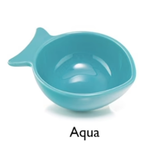 Gurgle Pot Goldfish Dip Bowl: Aqua