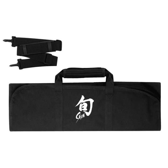 Shun Knife Roll: 8-Slot (Black)