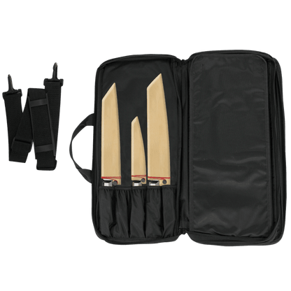 Shun Knife Roll: 20-Slot (Black)