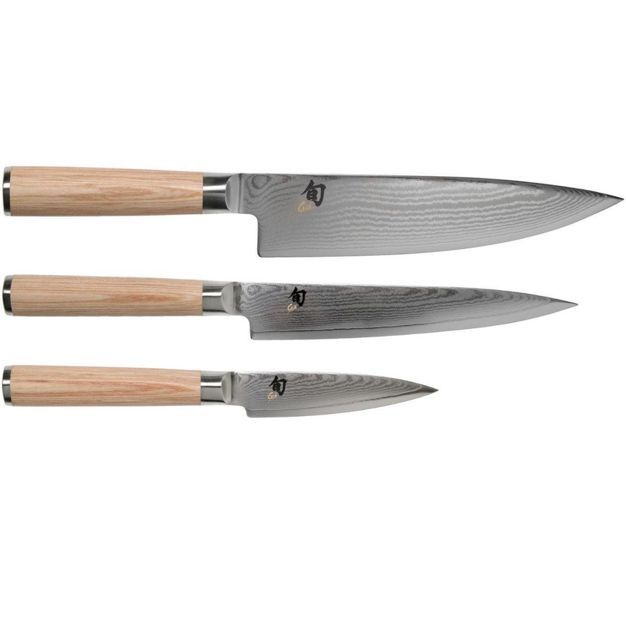 Shun Classic Blonde Set: 3 Piece Starter