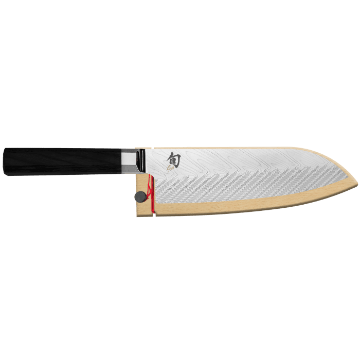 Shun Dual Core Santoku: 7"