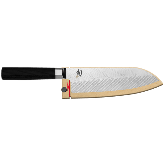 Shun Dual Core Santoku: 7"