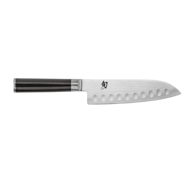 Shun Classic 7" Santoku, Hollow Ground