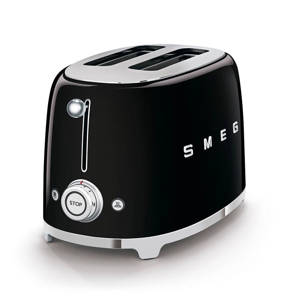 Smeg 2 Slice Toaster: Black