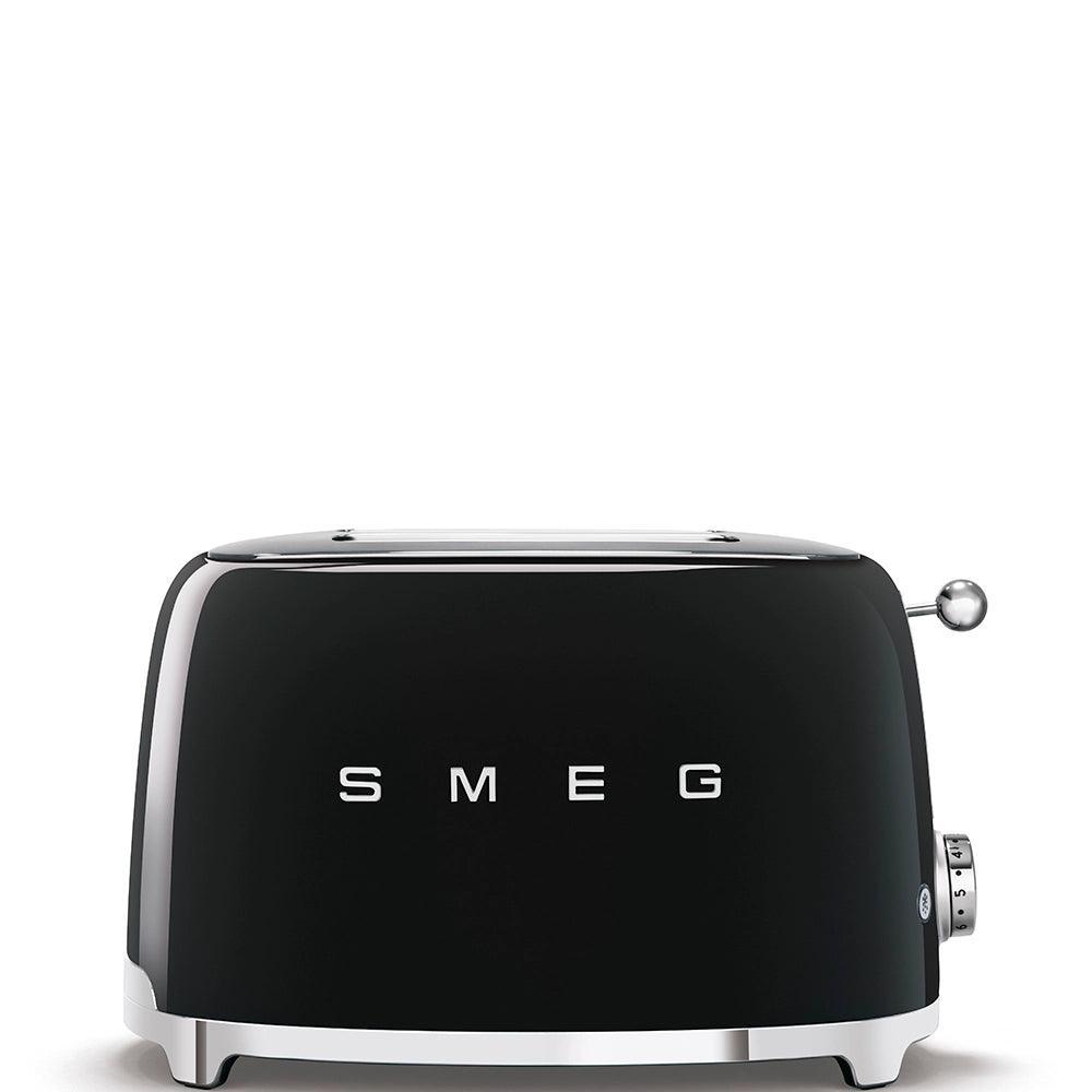 Smeg 2 Slice Toaster: Black