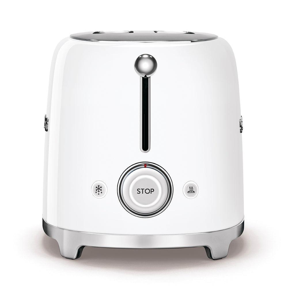 Smeg 2 Slice Toaster: White