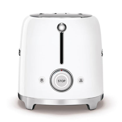 Smeg 2 Slice Toaster: White